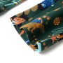 Pijama infantil de manga larga verde oscuro 128 de , Pijamas de niños - Ref: Foro24-13367, Precio: 14,11 €, Descuento: %