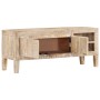 TV-Schrank aus massivem Mangoholz, 110 x 35 x 46 cm von , TV-Möbel - Ref: Foro24-328365, Preis: 125,91 €, Rabatt: %