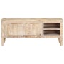 TV-Schrank aus massivem Mangoholz, 110 x 35 x 46 cm von , TV-Möbel - Ref: Foro24-328365, Preis: 125,91 €, Rabatt: %