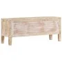 Mueble de TV madera maciza de mango 110x35x46 cm de , Muebles TV - Ref: Foro24-328365, Precio: 124,04 €, Descuento: %