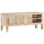 Mueble de TV madera maciza de mango 110x35x46 cm de , Muebles TV - Ref: Foro24-328365, Precio: 124,04 €, Descuento: %
