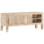 TV-Schrank aus massivem Mangoholz, 110 x 35 x 46 cm von , TV-Möbel - Ref: Foro24-328365, Preis: 125,91 €, Rabatt: %
