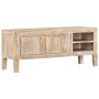 Mueble de TV madera maciza de mango 110x35x46 cm de , Muebles TV - Ref: Foro24-328365, Precio: 125,85 €, Descuento: %
