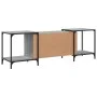 Sonoma gray engineered wood TV cabinet 153x37x50 cm by , TV Furniture - Ref: Foro24-837605, Price: 73,93 €, Discount: %