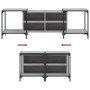 Sonoma grauer TV-Schrank aus Holzwerkstoff, 153 x 37 x 50 cm von , TV-Möbel - Ref: Foro24-837605, Preis: 74,86 €, Rabatt: %