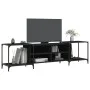 Schwarzer TV-Schrank aus Holzwerkstoff, 203 x 37 x 50 cm von , TV-Möbel - Ref: Foro24-837607, Preis: 83,62 €, Rabatt: %
