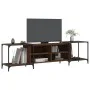 Oak brown engineered wood TV cabinet 203x37x50 cm by , TV Furniture - Ref: Foro24-837611, Price: 84,10 €, Discount: %