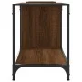 Oak brown engineered wood TV cabinet 203x37x50 cm by , TV Furniture - Ref: Foro24-837611, Price: 84,10 €, Discount: %