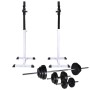 Weight rack with dumbbells and dumbbells 30.5 kg by vidaXL, Weight lifting machines - Ref: Foro24-275353, Price: 193,13 €, Di...