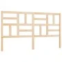 Bettkopfteil aus massivem Kiefernholz, 186 x 4 x 104 cm von , Kopf- und Fußteile - Ref: Foro24-818205, Preis: 62,99 €, Rabatt: %