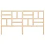 Solid pine wood bed headboard 186x4x104 cm by , Headboards and footboards - Ref: Foro24-818205, Price: 62,99 €, Discount: %