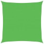 Toldo de vela HDPE verde claro 160 g/m² 4,5x4,5 m