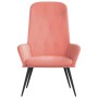 Sillón de relax de terciopelo rosa de , Sillones - Ref: Foro24-341198, Precio: 121,15 €, Descuento: %