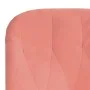 Pink velvet relaxation armchair by , Armchairs - Ref: Foro24-341198, Price: 118,96 €, Discount: %