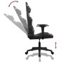 Silla gaming cuero sintético negro y camuflaje en Sillas gaming | Comprar online en Foro24