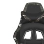 Silla gaming cuero sintético negro y camuflaje en Sillas gaming | Comprar online en Foro24