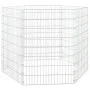 Animal enclosure, corral, 6 panels of galvanized iron, 54x80 cm. by , Cages and habitats for small animals - Ref: Foro24-1715...