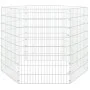 Animal enclosure, corral, 6 panels of galvanized iron, 54x80 cm. by , Cages and habitats for small animals - Ref: Foro24-1715...