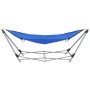 Hamaca con soporte plegable azul de vidaXL, Hamacas - Ref: Foro24-44363, Precio: 97,28 €, Descuento: %