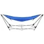 Hamaca con soporte plegable azul de vidaXL, Hamacas - Ref: Foro24-44363, Precio: 96,28 €, Descuento: %