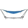 Hamaca con soporte plegable azul de vidaXL, Hamacas - Ref: Foro24-44363, Precio: 96,28 €, Descuento: %