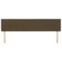 Headboards 2 units of dark brown fabric 80x5x78/88 cm by , Headboards and footboards - Ref: Foro24-346063, Price: 58,94 €, Di...