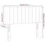 Hellgraues Samtkopfteil 80x5x78/88 cm von , Kopf- und Fußteile - Ref: Foro24-346208, Preis: 35,30 €, Rabatt: %