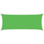 Toldo de vela HDPE verde claro 160 g/m² 2x5 m