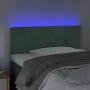 LED-Kopfteil aus dunkelgrünem Samt, 100 x 5 x 78/88 cm von , Kopf- und Fußteile - Ref: Foro24-3121657, Preis: 48,73 €, Rabatt: %