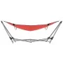 Hamaca con soporte plegable rojo de vidaXL, Hamacas - Ref: Foro24-44364, Precio: 100,14 €, Descuento: %