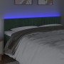 Dunkelgraues Samtkopfteil mit LED 160x5x78/88 cm von , Kopf- und Fußteile - Ref: Foro24-3121907, Preis: 69,12 €, Rabatt: %
