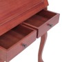 Sekretärschreibtisch aus massivem braunem Mahagoniholz, 78 x 42 x 103 cm von , Schreibtische - Ref: Foro24-283841, Preis: 386...