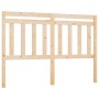 Bettkopfteil aus massivem Kiefernholz, 146 x 4 x 100 cm von , Kopf- und Fußteile - Ref: Foro24-814089, Preis: 60,15 €, Rabatt: %