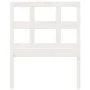 Solid white pine wood bed headboard 80.5x4x100 cm by , Headboards and footboards - Ref: Foro24-818896, Price: 36,92 €, Discou...