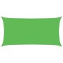 Toldo de vela HDPE verde claro 160 g/m² 2,5x4,5 m