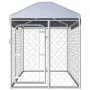 Zwinger für den Außenbereich mit Dach 200x100x125 cm von vidaXL, Hundehütten und Zäune - Ref: Foro24-144492, Preis: 165,44 €,...