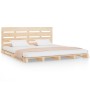Estructura de cama madera maciza de pino 120x190 cm de , Camas y somieres - Ref: Foro24-3190500, Precio: 162,21 €, Descuento: %