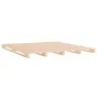 Solid pine wood bed frame 120x190 cm by , Beds and slatted bases - Ref: Foro24-3190500, Price: 160,23 €, Discount: %