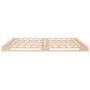 Estructura de cama madera maciza de pino 120x190 cm de , Camas y somieres - Ref: Foro24-3190500, Precio: 162,21 €, Descuento: %
