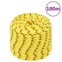 Cuerda de barco polipropileno amarillo 12 mm 100 m de , Sogas y cuerdas metálicas - Ref: Foro24-152619, Precio: 54,15 €, Desc...