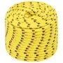 Cuerda de barco polipropileno amarillo 12 mm 100 m de , Sogas y cuerdas metálicas - Ref: Foro24-152619, Precio: 54,15 €, Desc...