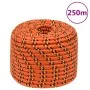 Orange polypropylene boat rope 12 mm 250 m by , Ropes and metal cords - Ref: Foro24-152673, Price: 116,72 €, Discount: %