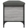 Sonoma gray engineering wood storage bench 102x42x45 cm by , Benches for halls and storage - Ref: Foro24-835150, Price: 86,84...