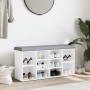 Weiße Schuhbank aus Holzwerkstoff, 102 x 32 x 50 cm von , Bänke für Hallen und Lager - Ref: Foro24-835110, Preis: 73,80 €, Ra...