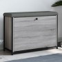 Schuhbank mit Klappschublade Sonoma grau 82x32x56 cm von , Bänke für Hallen und Lager - Ref: Foro24-835125, Preis: 82,03 €, R...