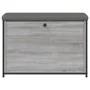 Schuhbank mit Klappschublade Sonoma grau 82x32x56 cm von , Bänke für Hallen und Lager - Ref: Foro24-835125, Preis: 81,38 €, R...