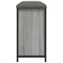 Schuhbank mit Klappschublade Sonoma grau 82x32x56 cm von , Bänke für Hallen und Lager - Ref: Foro24-835125, Preis: 81,38 €, R...
