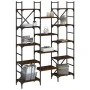 Brown oak engineered wood shelf 127.5x28.5x172.5cm by , Bookcases and shelves - Ref: Foro24-838872, Price: 109,53 €, Discount: %