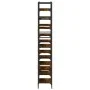 Engineered wood shelf smoked oak 127.5x28.5x172.5 cm by , Bookcases and shelves - Ref: Foro24-838870, Price: 116,57 €, Discou...