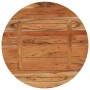 Runde Tischplatte aus massivem Akazienholz Ø70x3,8 cm von , Tischplatten - Ref: Foro24-370053, Preis: 88,75 €, Rabatt: %